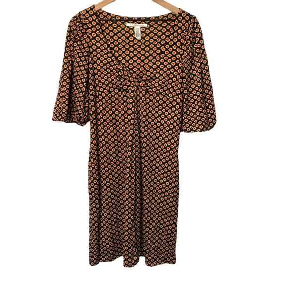 Diane Von Furstenberg Heart Design Laetitia Empire Waist Dress - Picture 1 of 7